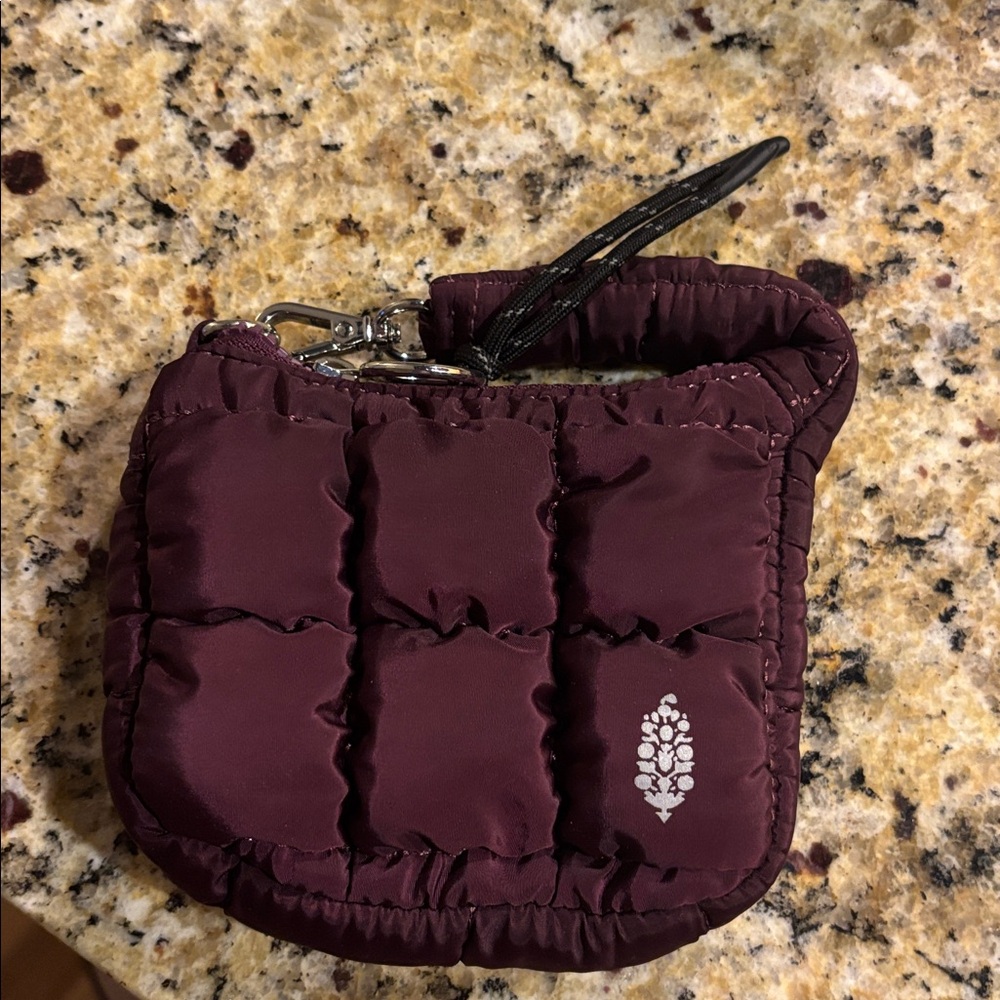FP Movement by Free People Burgundy Clutch, basically brand NEW - no tags